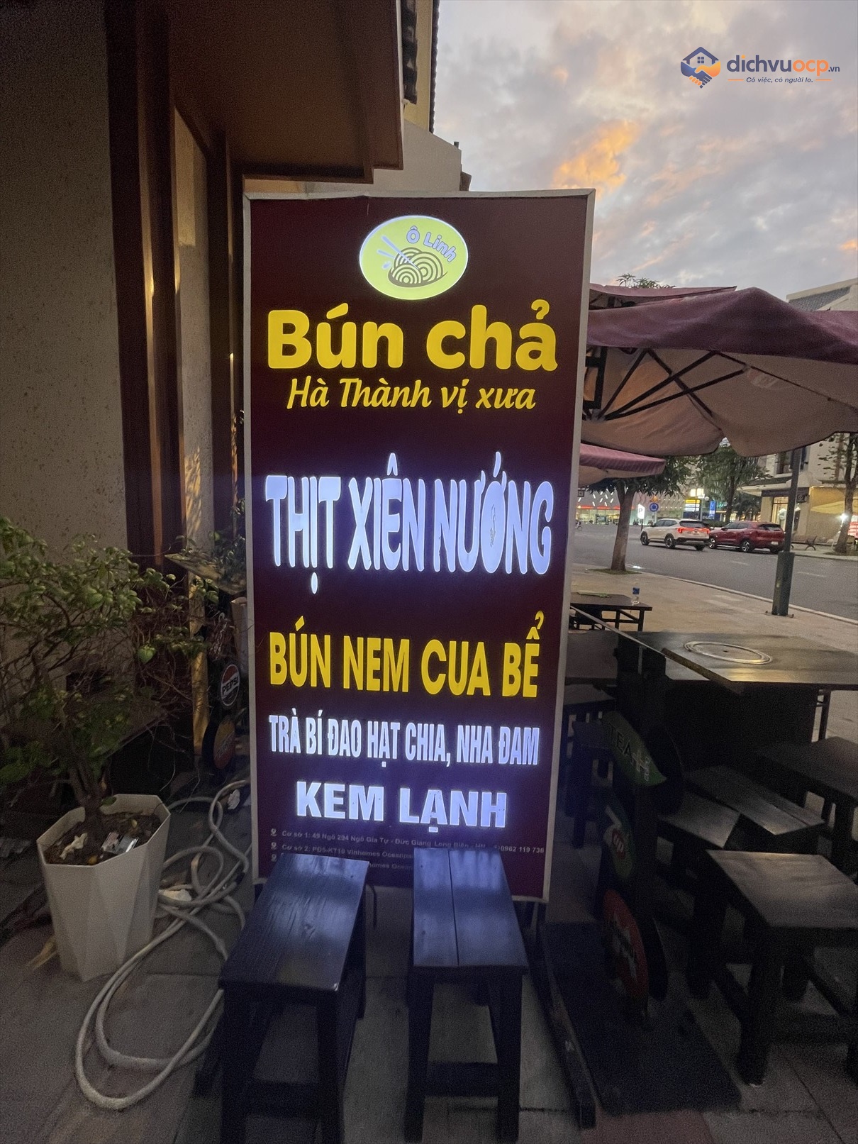 Bún Chả Hà Thành Vị Xưa