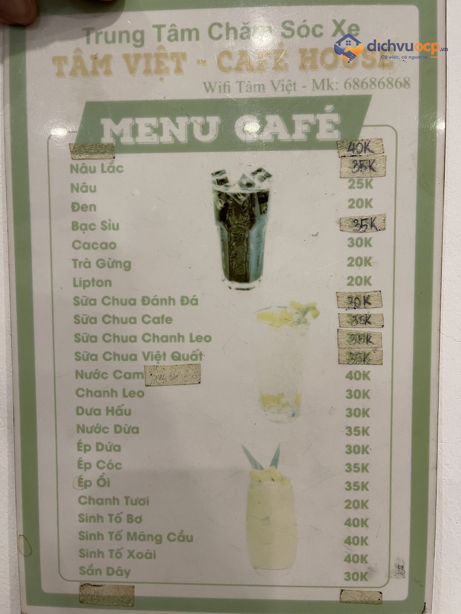 Cafe Tâm việt