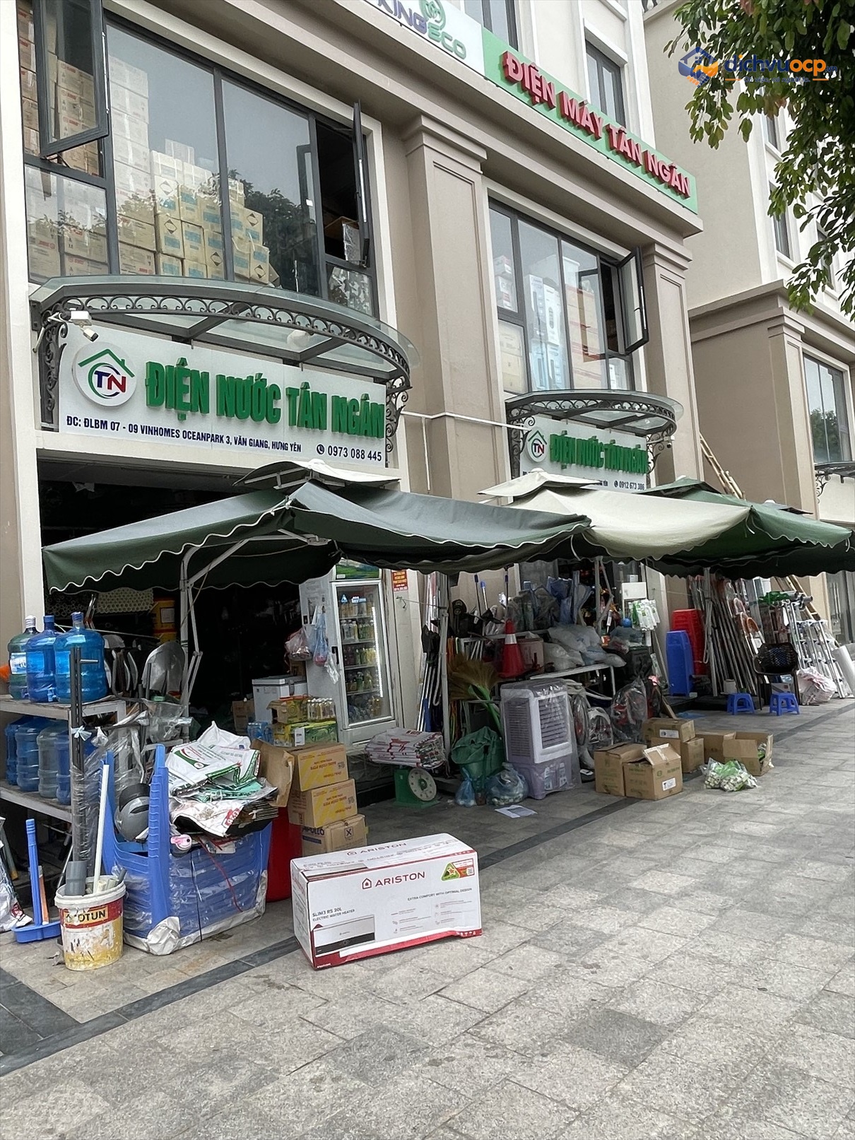 Điện nước Tân Ngân