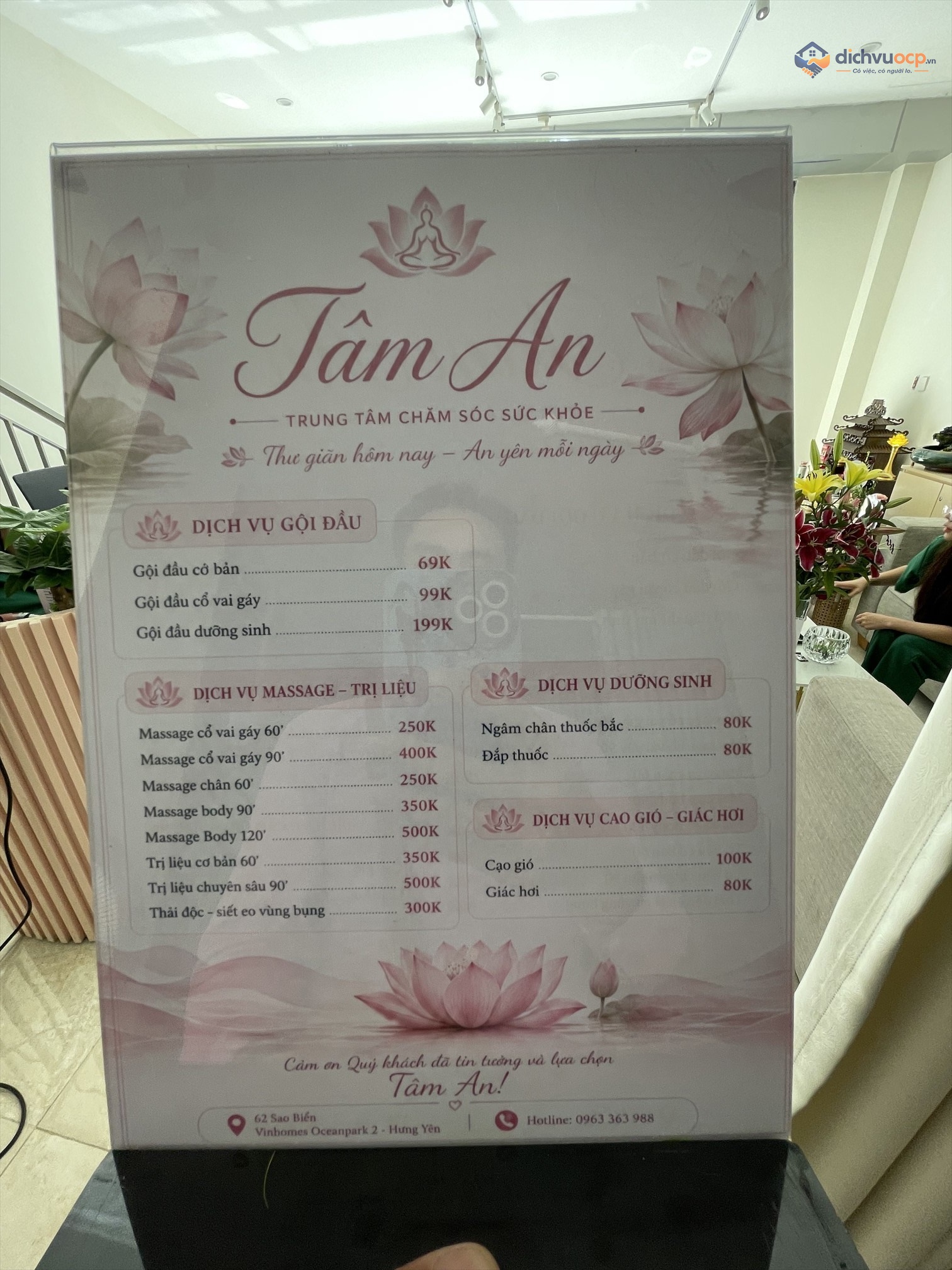 Chăm sóc sức khỏa Tâm An